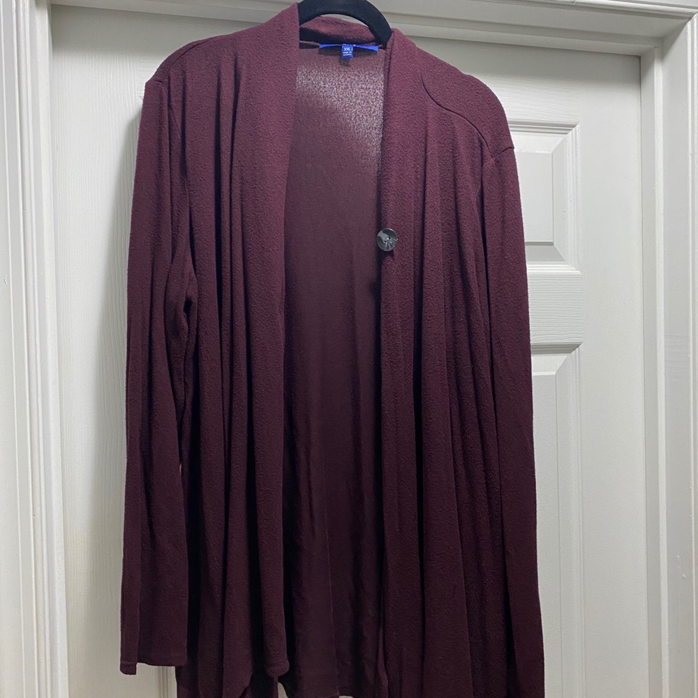Apt. 9 front drape cardigan